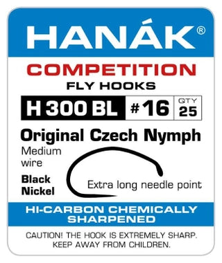Hanak H 300 BL Nymph Fly Hooks