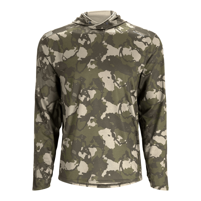 Simms Solarflex Hoody Regiment Camo Olive Drab