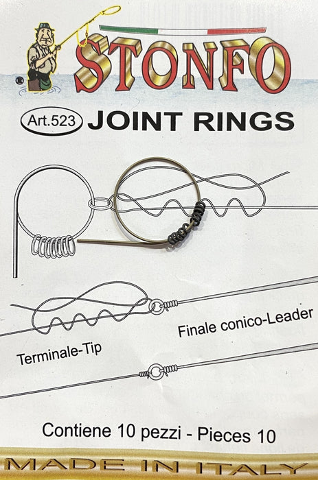 Stonfo Matte 2.5mm / 8kg Tippet Rings