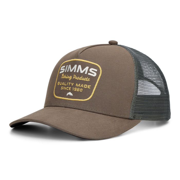 Simms Double Haul Trucker Loden Stamp Lockup