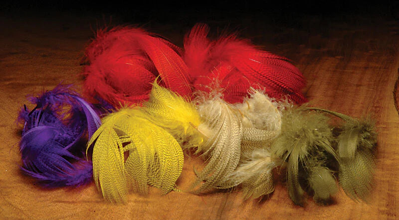 Tiewell Mallard Breast Feathers (Assorted Colours) Tiewell