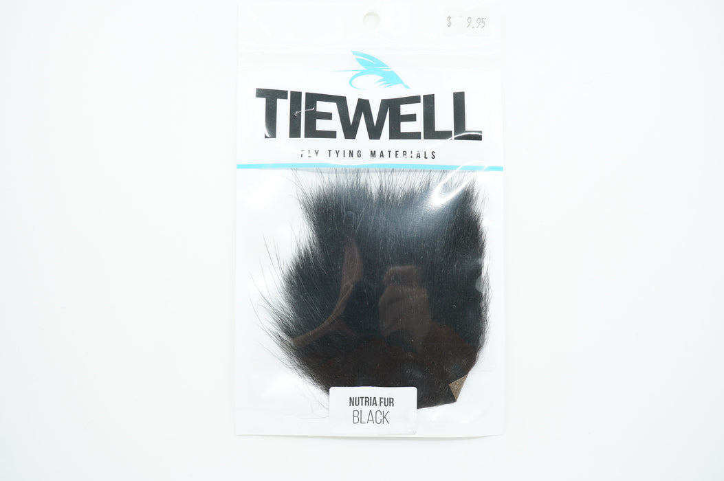Tiewell Nutria Fur Patch Black