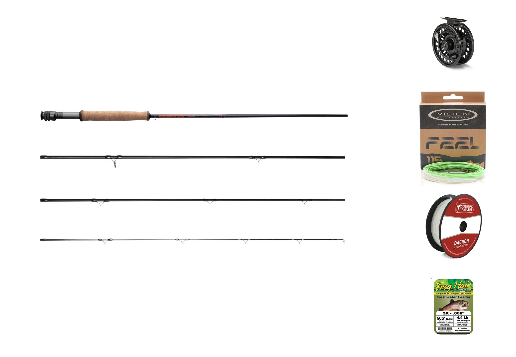 The Flyfisher 399 Fly Fishing Outfit Package
