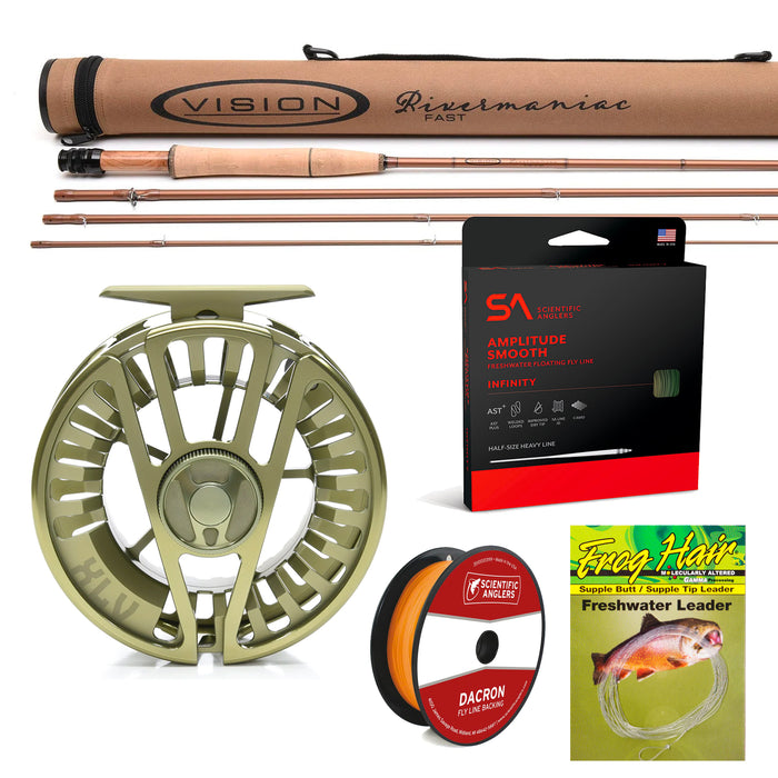 Vision Rivermaniac Flyfishing Outfit/Package