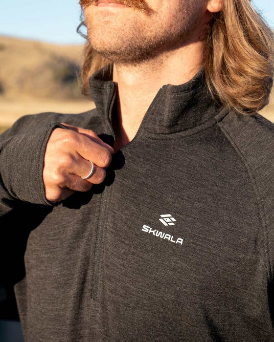 Skwala Thermo 260 Zip - Merino Baselayer Top Skwala