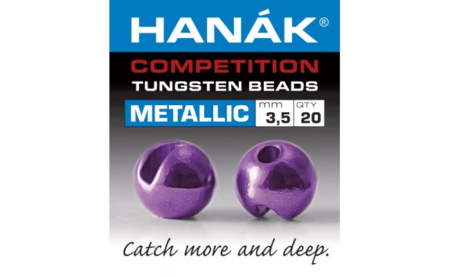 Hanak Slotted Tungsten Beads