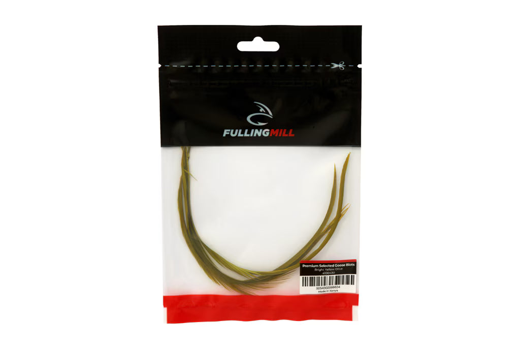 Fulling Mill Premium Selected Goose Biots (Assorted Colours) Fulling Mill