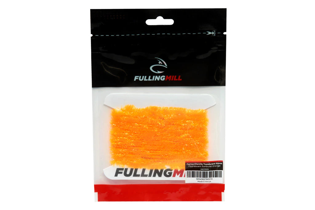 Fulling Mill Cactus Chenille Translucent 10mm (Assorted Colours) Fulling Mill