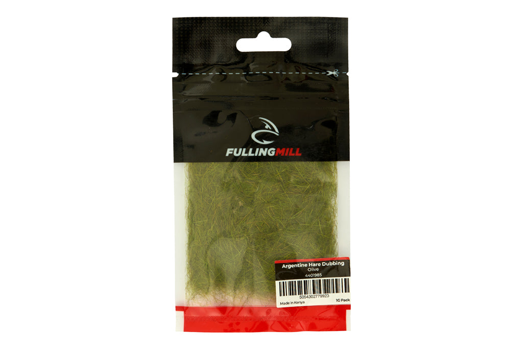 Fulling Mill Argentine Hare Dubbing (Assorted Colours)