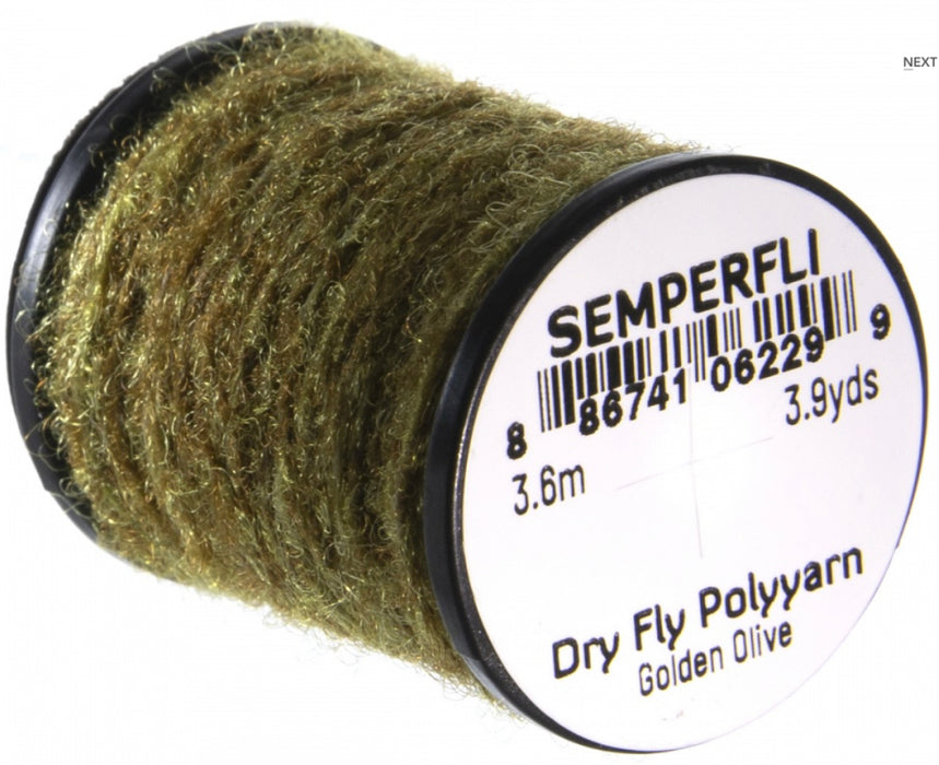 Semperfli Dry Fly Polyyarn Golden Olive