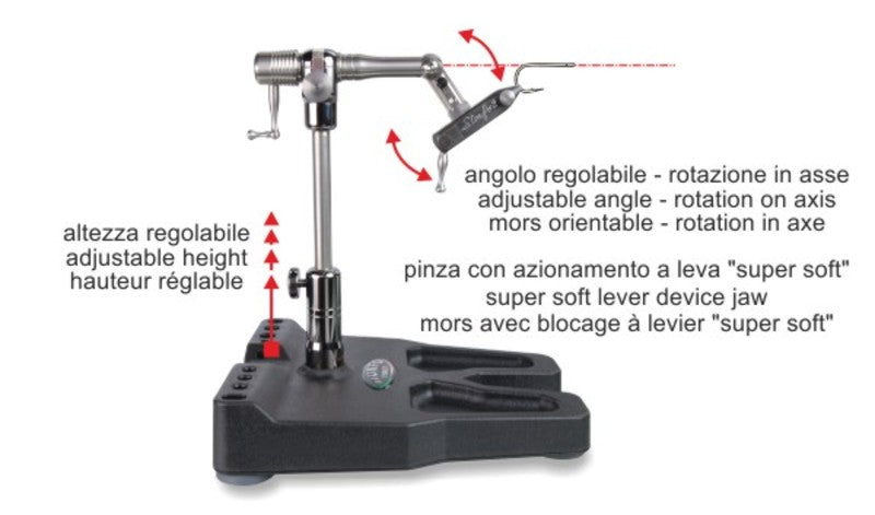 Stonfo Elite Stainless-Steel Fly Tying Vise