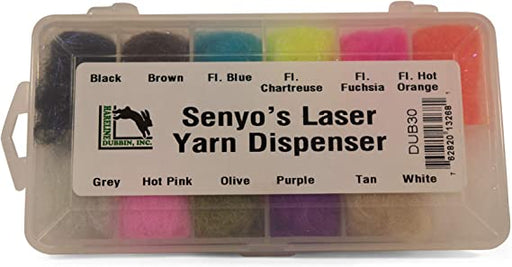 Senyo's Laser Dub Yarn Dispenser 12 Colours - The Flyfisher