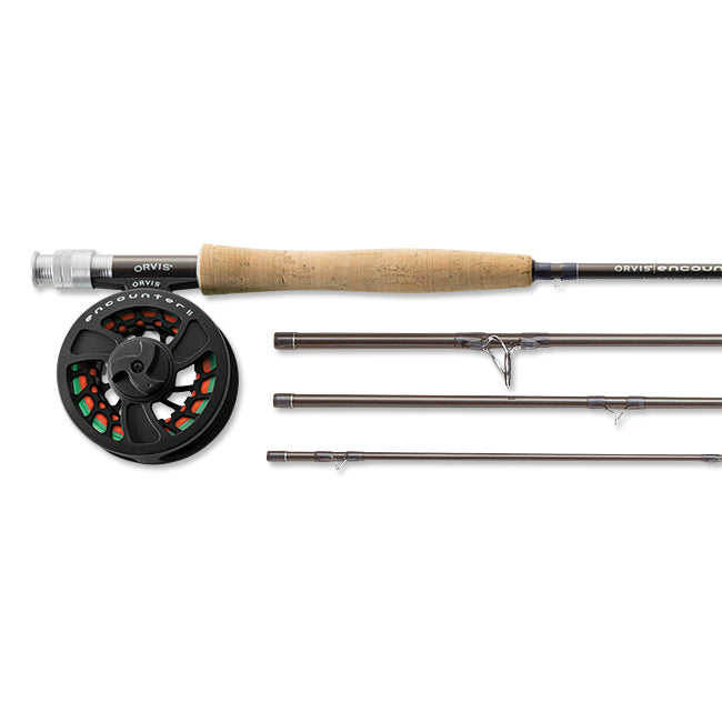 Encounter 7-weight 10' Fly Rod Outfit - Brown - Ramsey Outdoor