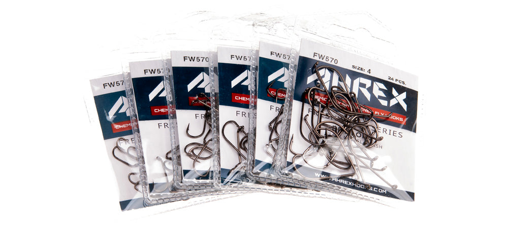 Ahrex FW570 - Dry Long Fly Hooks