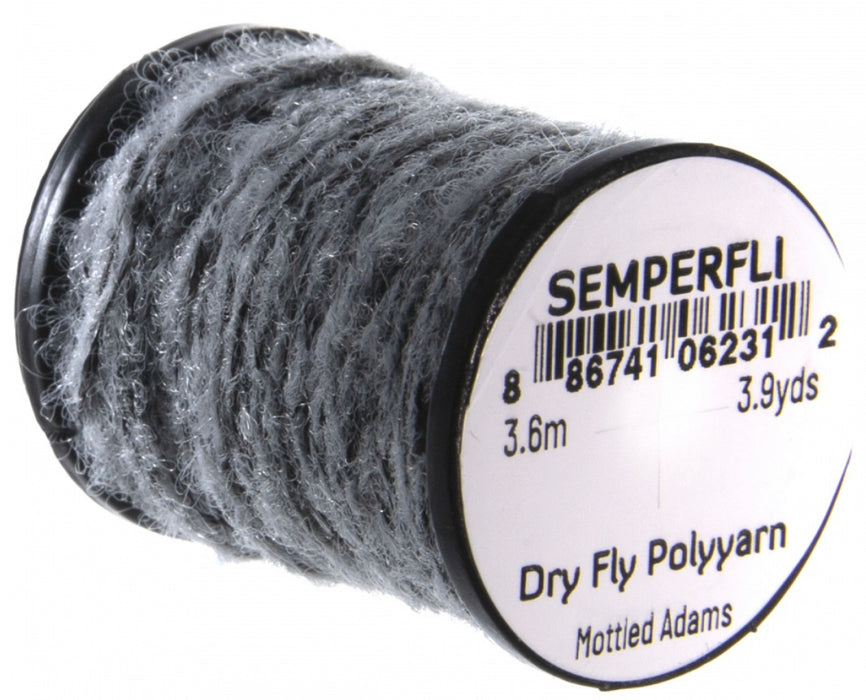Semperfli Dry Fly Polyyarn Mottled Adams