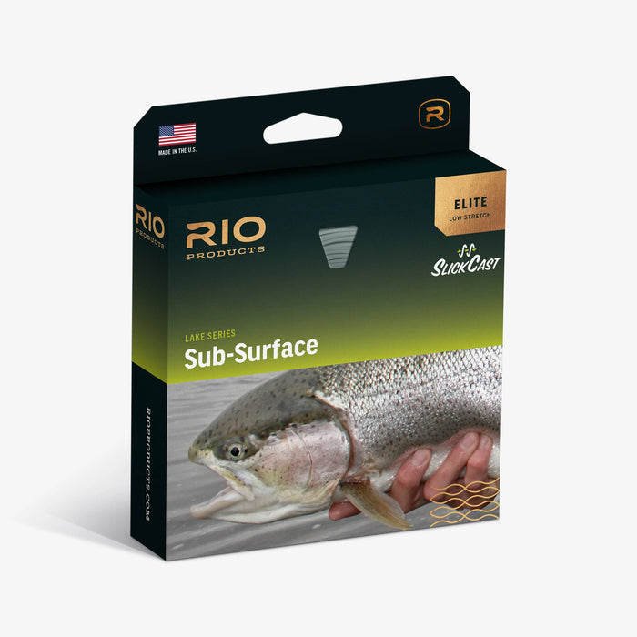 Rio InTouch Sub-Surface Camolux Clear Camo Fly Line - The Flyfisher