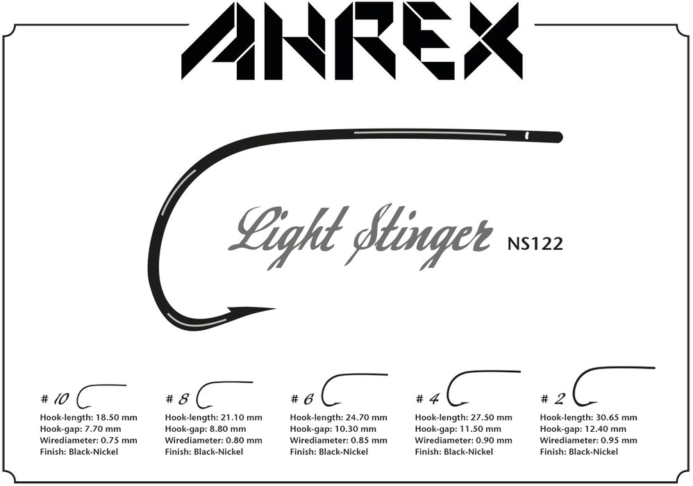 Ahrex NS 122 Light Stinger - The Flyfisher