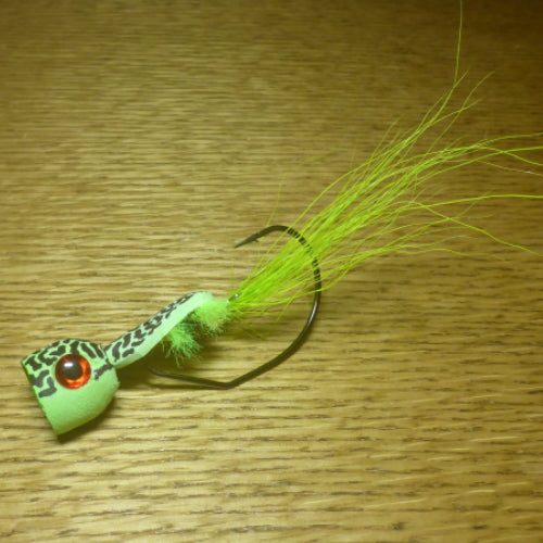 Ozzy Native Flies- Frog Popper Murray Cod Fly — The Flyfisher