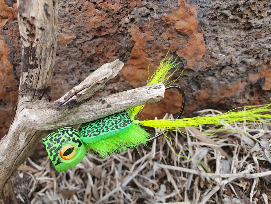 Ozzy Native Flies- Frog Popper