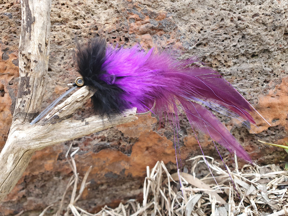 Ozzy Native Flies- Purple Cod Snack