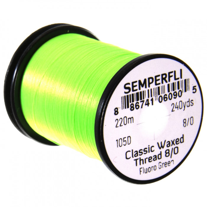 Semperfli Classic Waxed Thread 8/0 Green