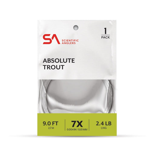 Scientific Anglers 9ft Absolute Trout Leaders