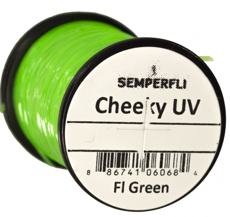 Semperfli Cheeky UV Tinsel Green
