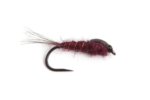 Bassano Claret Nymph Unweighted (Barbless) #12-16