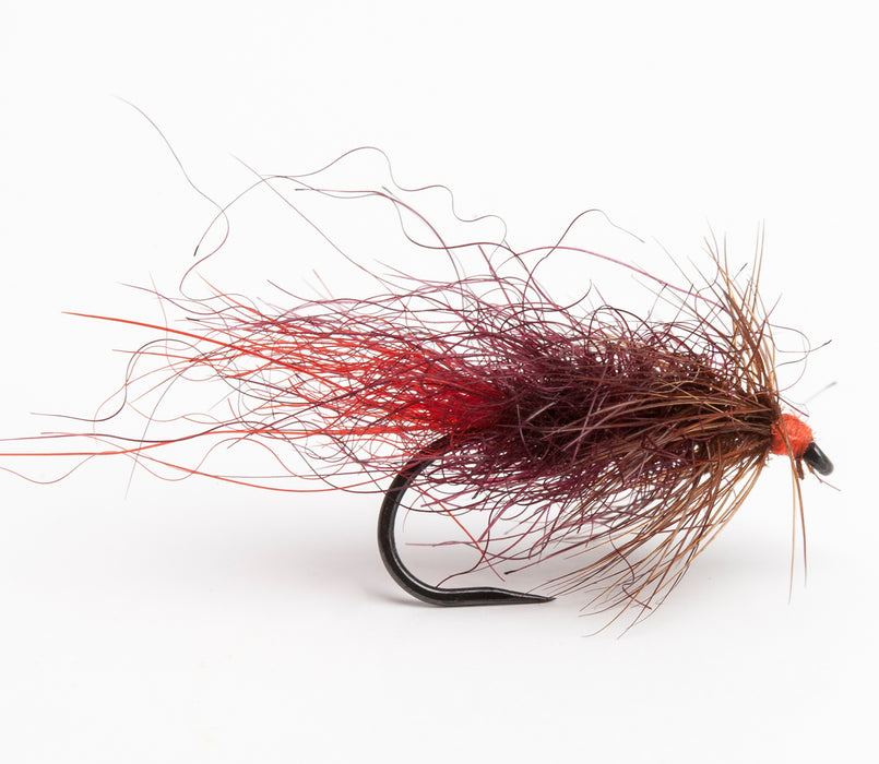 Bassano Claret Carrot Fly (Barbless)