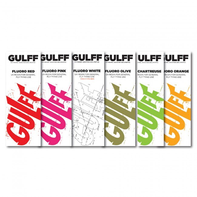 Gulff Fluoro Colour UV Resins Classic Viscosity
