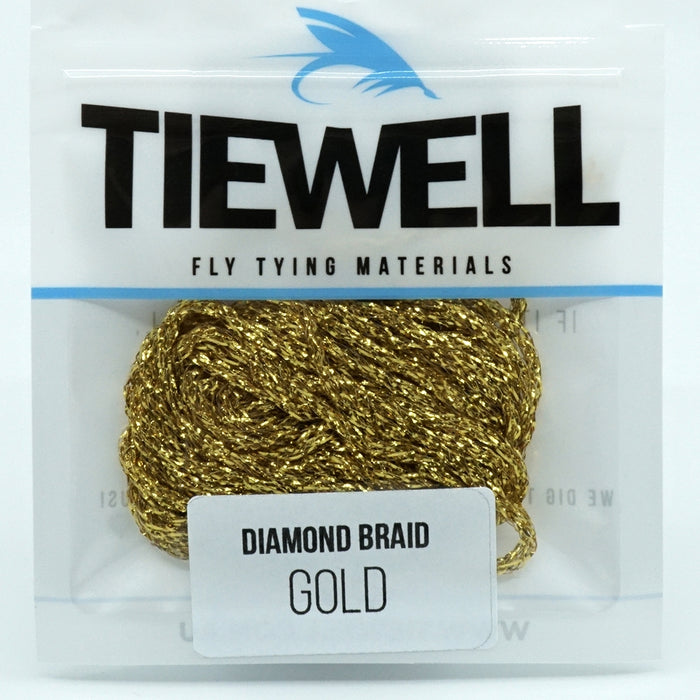 Tiewell Diamond Braid Gold