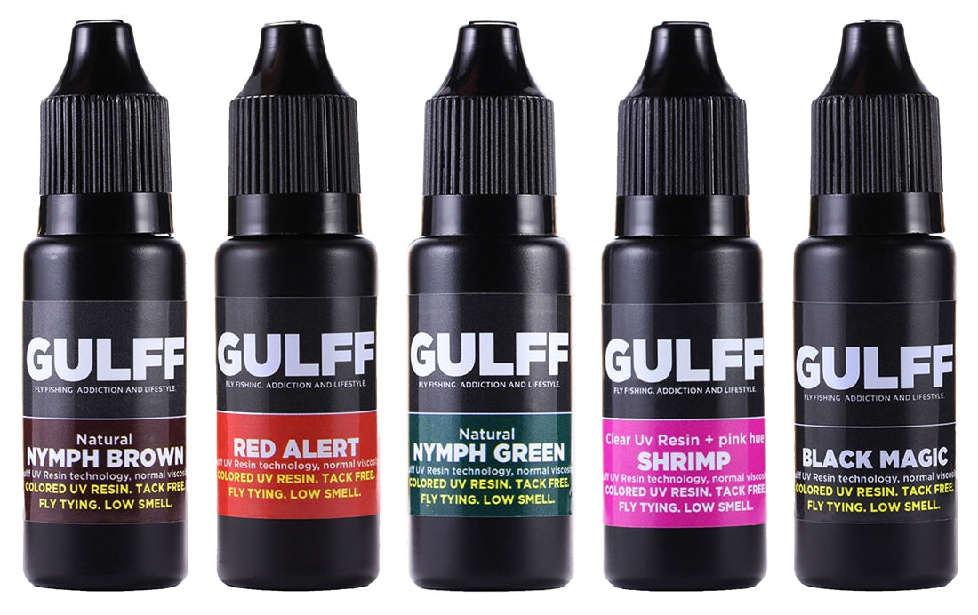 Gulff Realistic Colour UV Resins 15mL