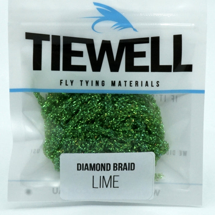 Tiewell Diamond Braid Lime