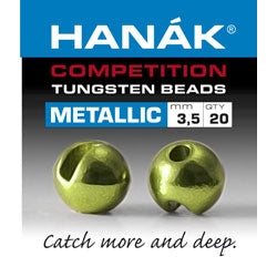 Hanak Slotted Tungsten Beads