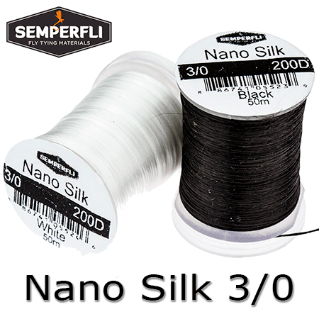 Semperfli Nano Silk 'Big Game' Thread 200D 3/0