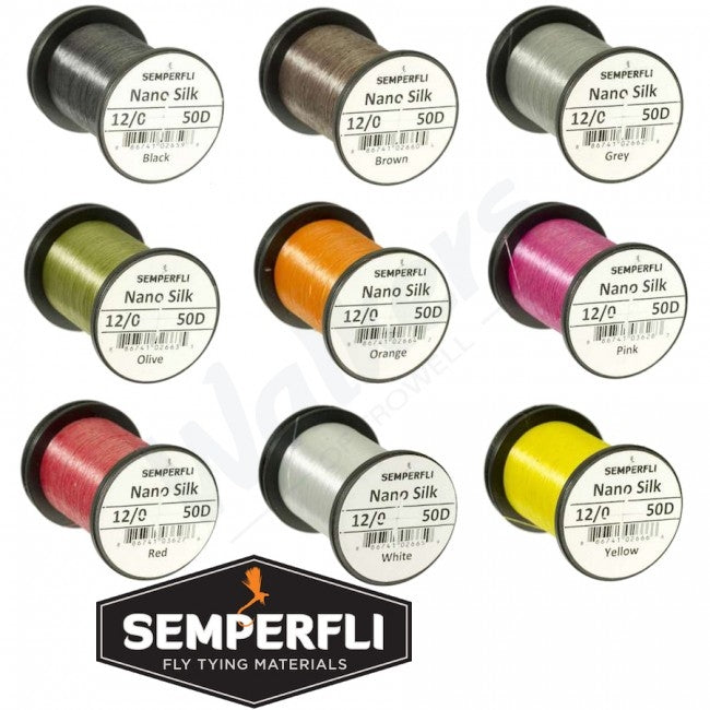 Semperfli Nano Silk Thread 50D 12/0