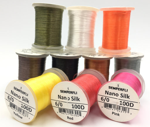Semperfli Nano Silk 'Predator' Thread 100D 6/0