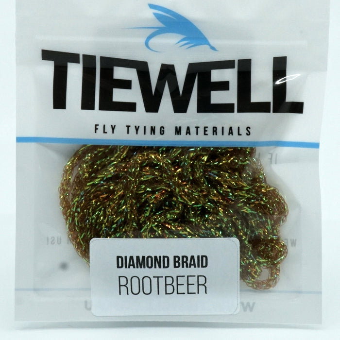 Tiewell Diamond Braid Rootbeer