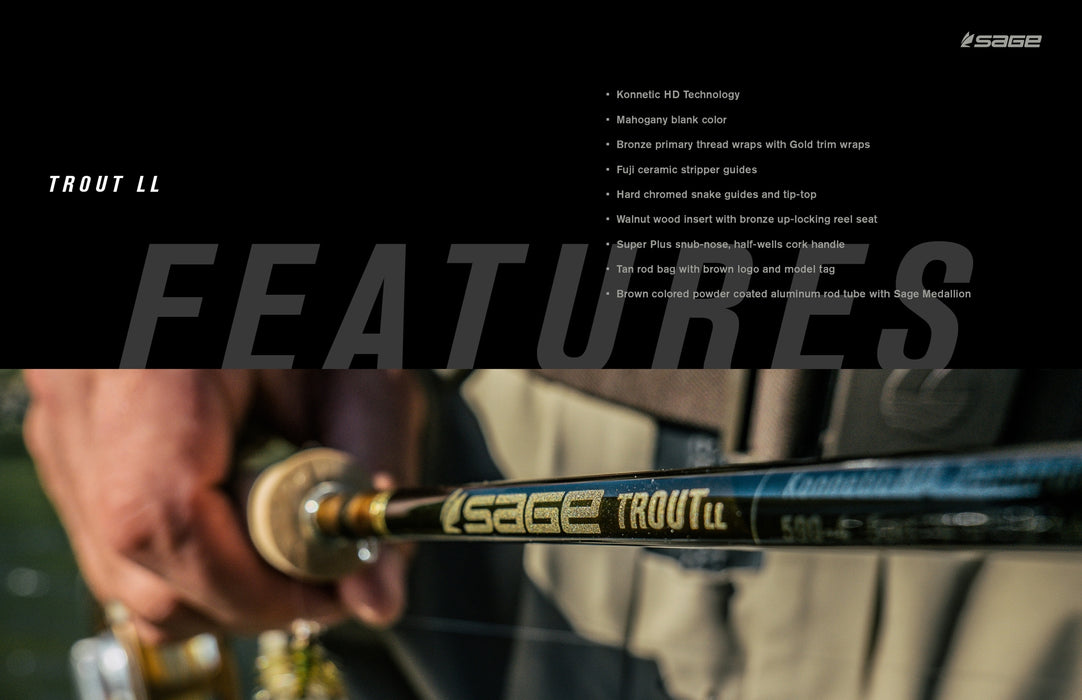 Sage TROUT LL Fly Rods