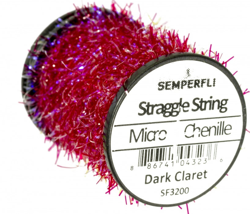 Semperfli Straggle String Micro Chenille Dark Claret
