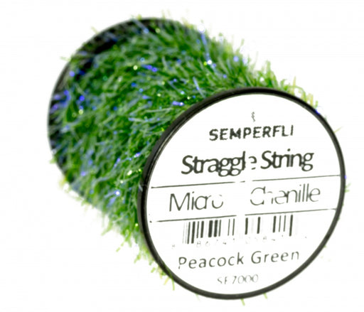 Semperfli Straggle String Micro Chenille Peacock Green
