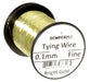 Semperfli Tying Wire - 0.1mm Bright Gold