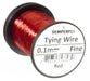 Semperfli Tying Wire - 0.1mm Red