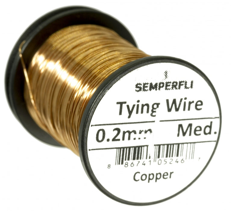 Semperfli Tying Wire - 0.2mm Copper