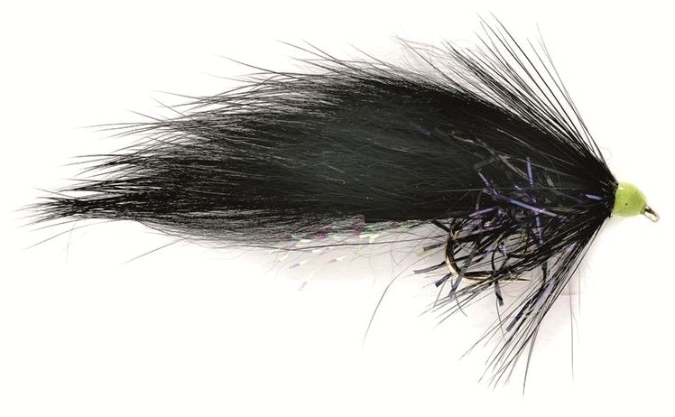 SR Hot Head Straggle Black — The Flyfisher