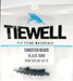 Tiewell Round Tungsten Beads Black