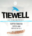Tiewell Slotted Tungsten Beads Copper